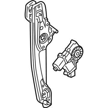 Cadillac Window Regulator - 84546866