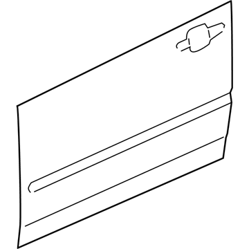 GM 15933007 Outer Panel, Front Passenger Side