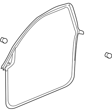 Pontiac Weather Strip - 20779371
