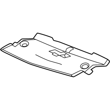Cadillac 86820152 Center Shield