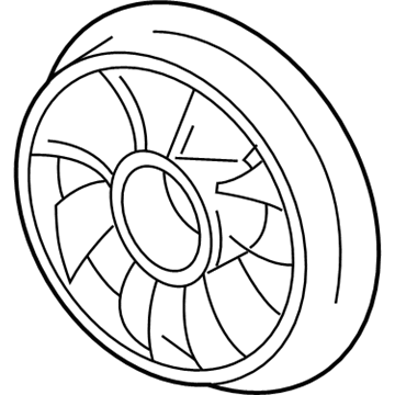 Chevy Monte Carlo A/C Condenser Fan - 88987273