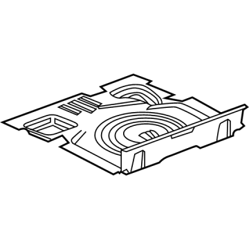 GM 84623963 Storage Cover, Rear