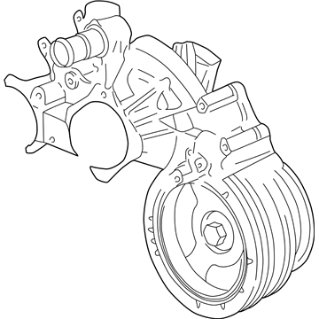 GM 12527741 Water Pump