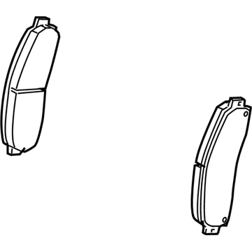Saturn 10365723 Brake Pads