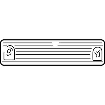 Pontiac 10444933 Info Label