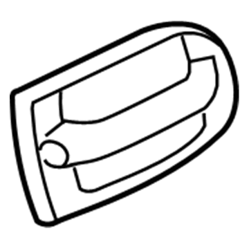 Buick Terraza Door Handle - 19257100
