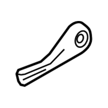 GM 84008548 Recline Handle, Jet Black, Driver Side