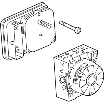 Chevy Equinox ABS Control Module - 84646859