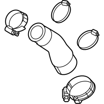Chevy Corvette Fuel Filler Hose - 87830901