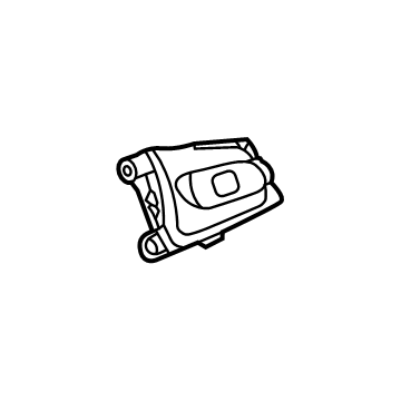 GM 13541206 Radio Switch, Black