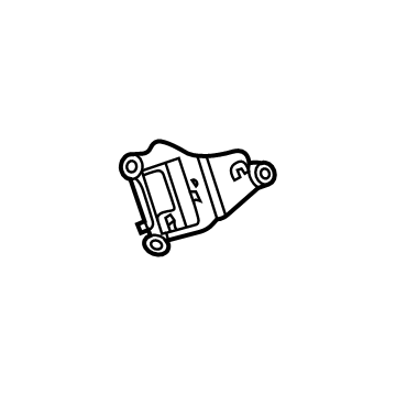 GM 42687523 Radio Switch Bracket, Passenger Side