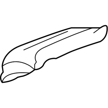 2012 Buick Enclave Exhaust Heat Shield - 12591291
