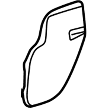 GM 15877230 Access Cover, Driver Side