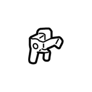 GM 23297995 Front Extension Bracket, Driver Side