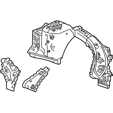 GM 84299585 Apron Assembly, Front Driver Side
