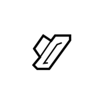 GM 11546877 Window Trim Clip
