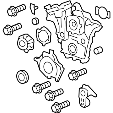 Chevy Equinox Timing Cover - 12698371