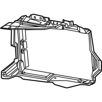 GM 84657667 Air Inlet Duct, Passenger Side