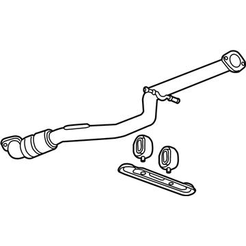 Chevy Exhaust Pipe - 84413377