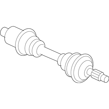 GM 22692204 Axle Assembly, Front