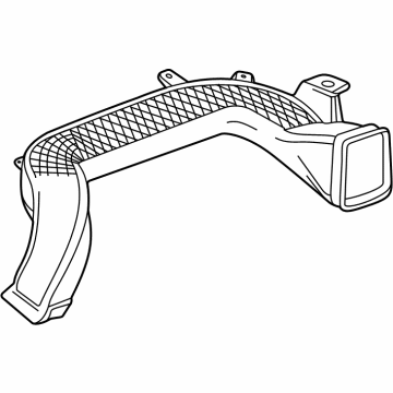 GMC 84801549 Outlet Duct