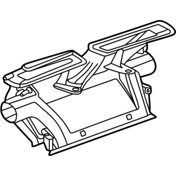 GMC 84801566 Defroster Nozzle