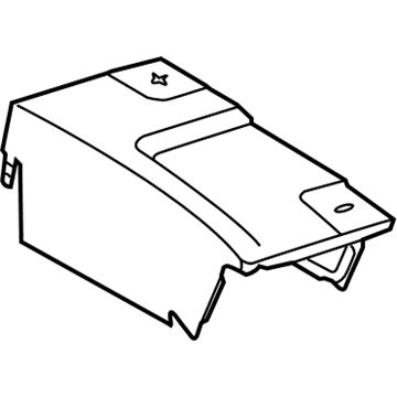Cadillac 22961810 Battery Cover