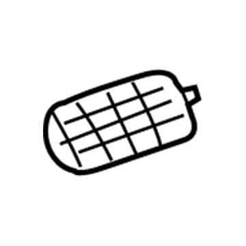 GM 22895519 Release Switch, Rear