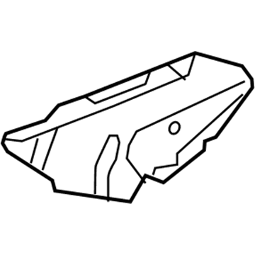 Cadillac 84130216 Heat Shield