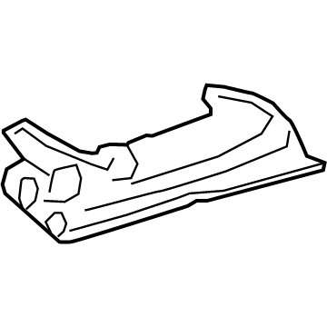 Cadillac Exhaust Heat Shield - 23394152