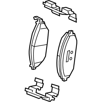 2022 Chevy Spark Brake Pad - 42357463