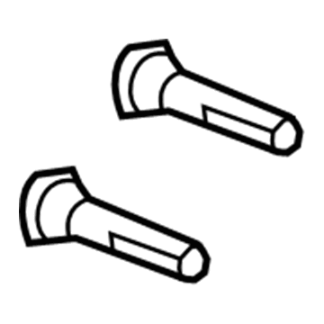Chevy Brake Caliper Bolt - 13578756