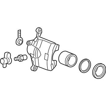 2020 Chevy Spark Brake Calipers - 13591422