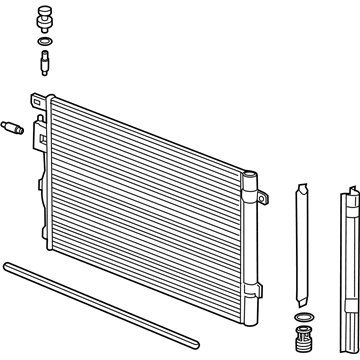 Chevy 84782527 Condenser