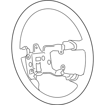 Chevy Impala Steering Wheel - 25868419