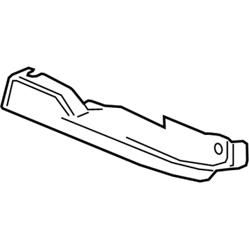 GM 23392489 Finish Panel, Titanium, Front Passenger Side