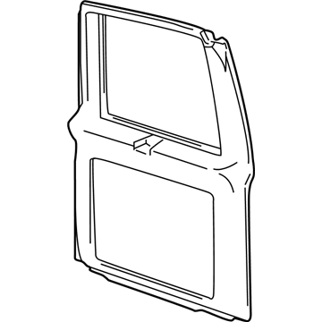 GM 15155013 Door Trim, Driver Side