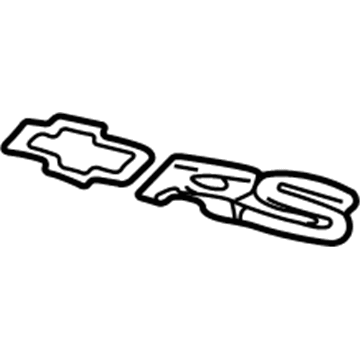 1997 Chevy Camaro Emblem - 12530095