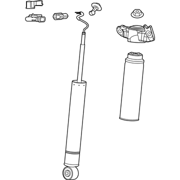 GM 84226146 Shock Absorber, Rear Upper