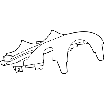 Buick 23361036 Upper Column Cover