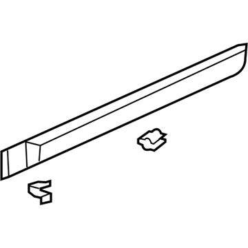 Saturn 19179812 Side Molding