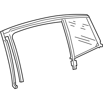 2020 Buick Regal Sportback Door Seal - 39144549