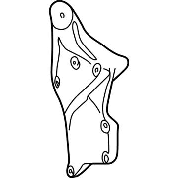 Chevy C2500 Suburban Alternator Bracket - 15589747