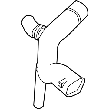 Saturn LS2 Air Intake Coupling - 24411900