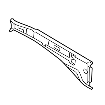 GM 19317109 Inner Center Pillar, Passenger Side