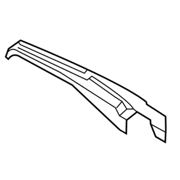 GM 19317111 Center Pillar Reinforcement, Passenger Side