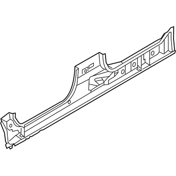 GM 19317735 Inner Rocker, Passenger Side
