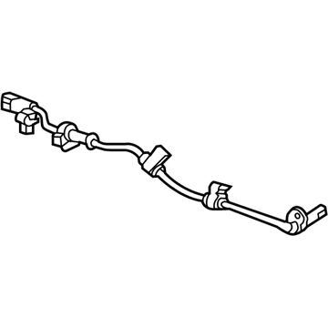 GM 22742185 ABS Sensor, Rear Driver Side
