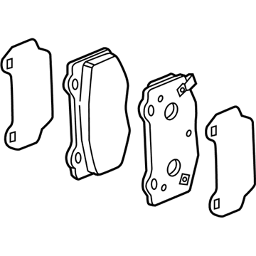 Chevy Brake Pad - 84263810