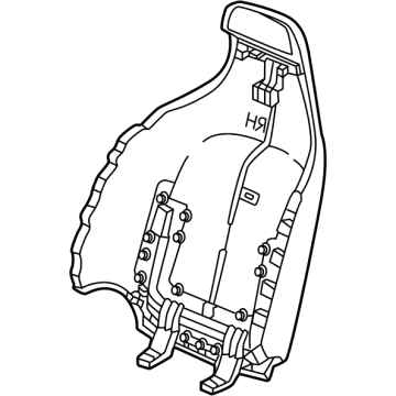 GM 87830705 Seat Back Panel, Jet Black